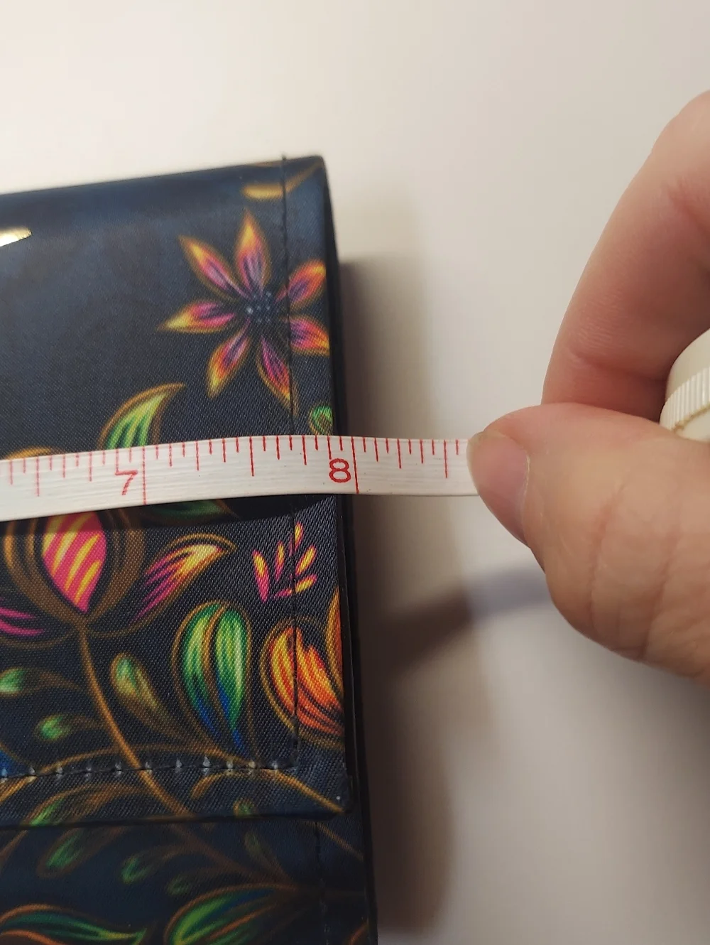 Ay Guey Humming Bird 8" Tri-fold Accordion Wallet Gold Foil Floral Mexican - Picture 11 of 12